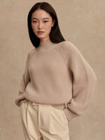 Varley Martina High Neck Rib Knit