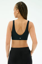 Splits59 Airweight Scoop Black Bra