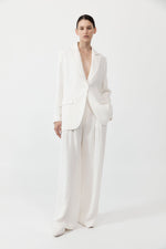 St. Agni Tailored Linen Blazer