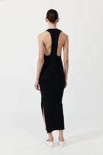 St. Agni Plunge Knit Dress