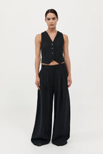 St.Agni Tailored Linen Pants