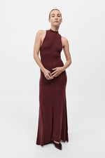 St. Agni Racer Back Jersey Maxi Dress