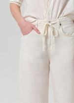 Citizens of Humanity Brynn Drawstring Linen Trouser