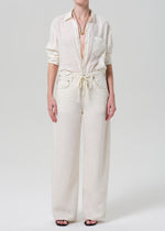 Citizens of Humanity Brynn Drawstring Linen Trouser
