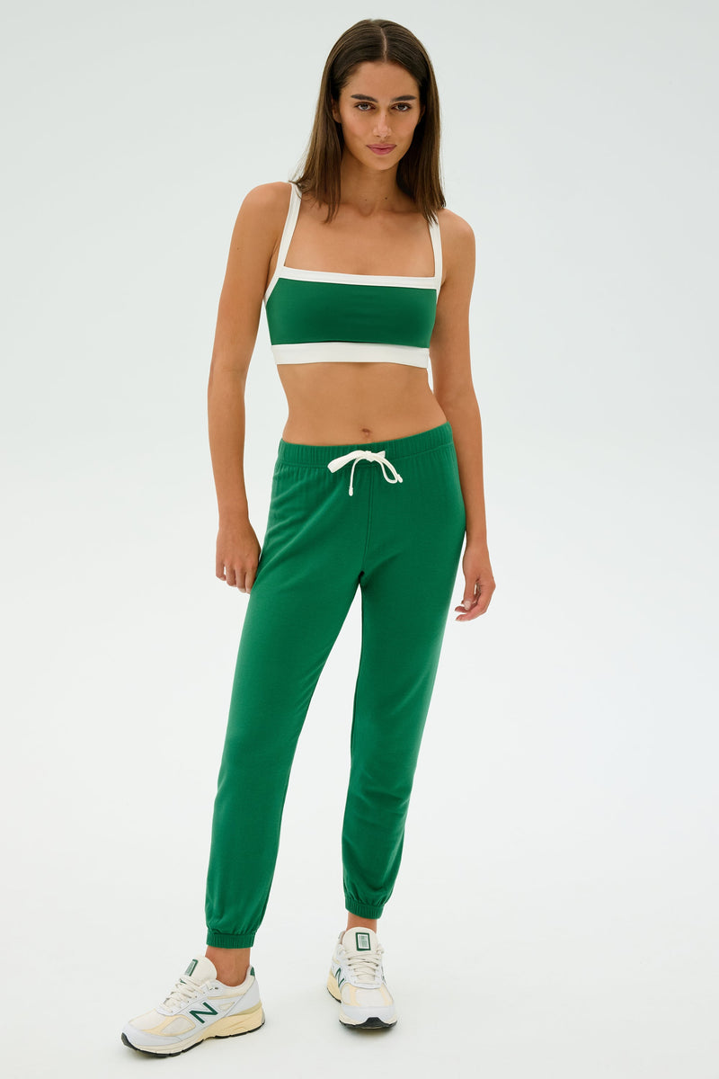Splits59 Sonja Fleece Sweatpant- Arugula