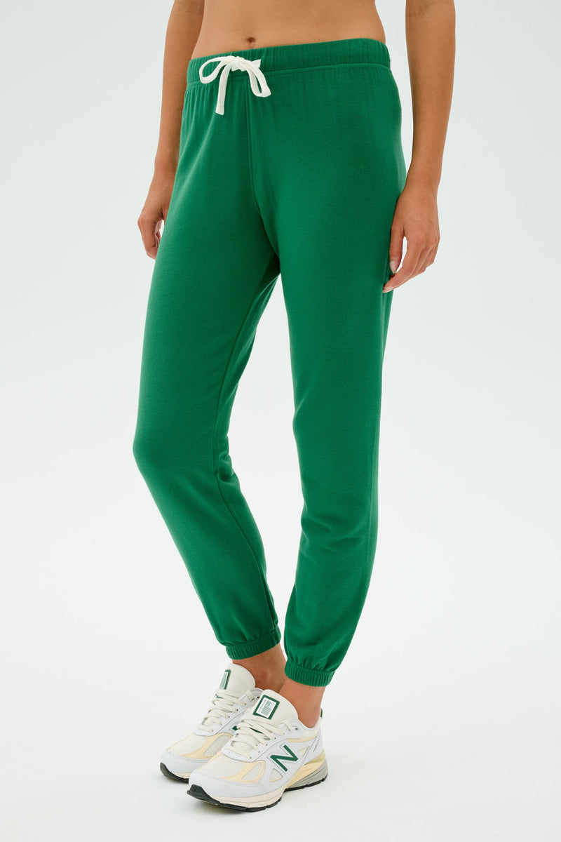 Splits59 Sonja Fleece Sweatpant- Arugula