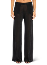 SER.O.YA Sheldon Metallic Knit Pant-Black
