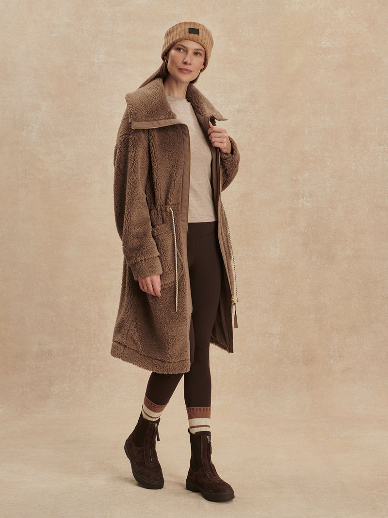 Varley Logan Sherpa Coat