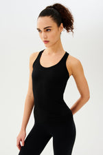 Splits59 Ashby Ribbed Tank-Black