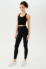 Splits59 Ashby Ribbed Tank-Black