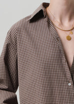 Citizens of Humanity Ana Cropped Shirt in Heritage