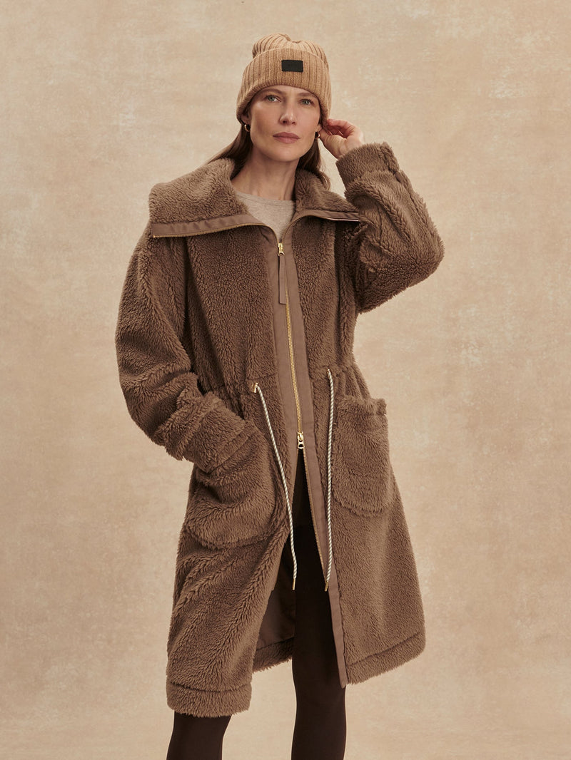 Varley Logan Sherpa Coat