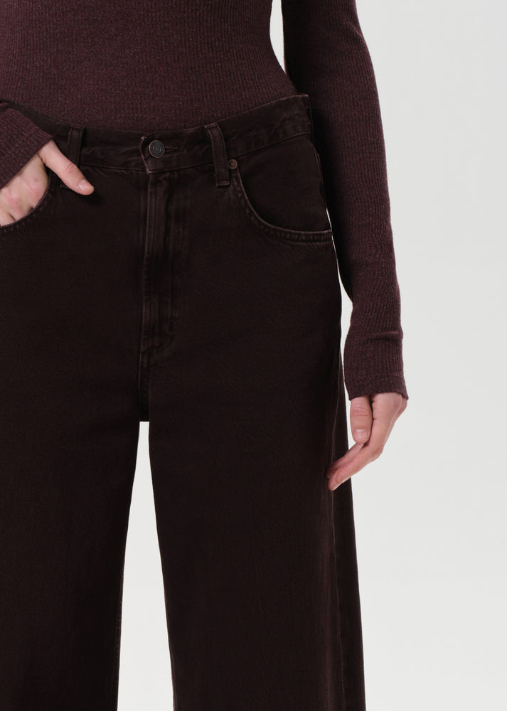 AGOLDE Low Curve Jean in Sloe Berry