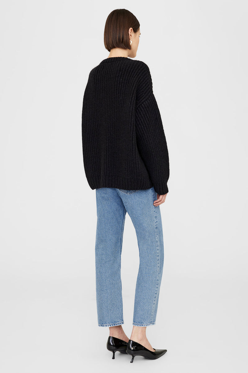 ANINE BING Sydney Sweater- Black