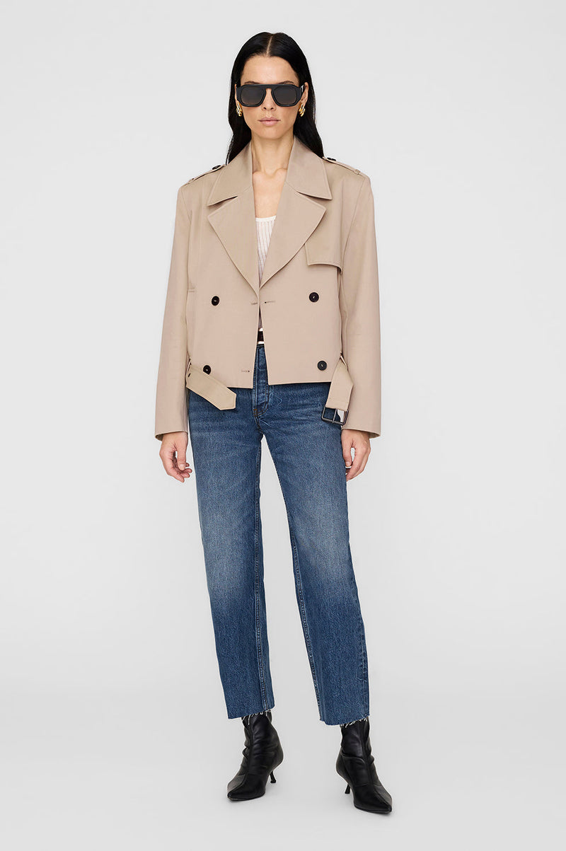 Anine Bing Greer Jacket-Oatmeal