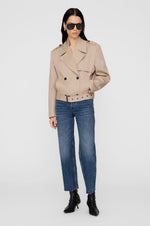Anine Bing Greer Jacket-Oatmeal
