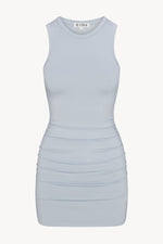 Eterne Carrie Dress- Dusty Blue
