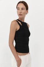 Double Layer Knit Singlet