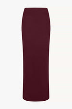 Eterne Maxi Skirt-Oxblood