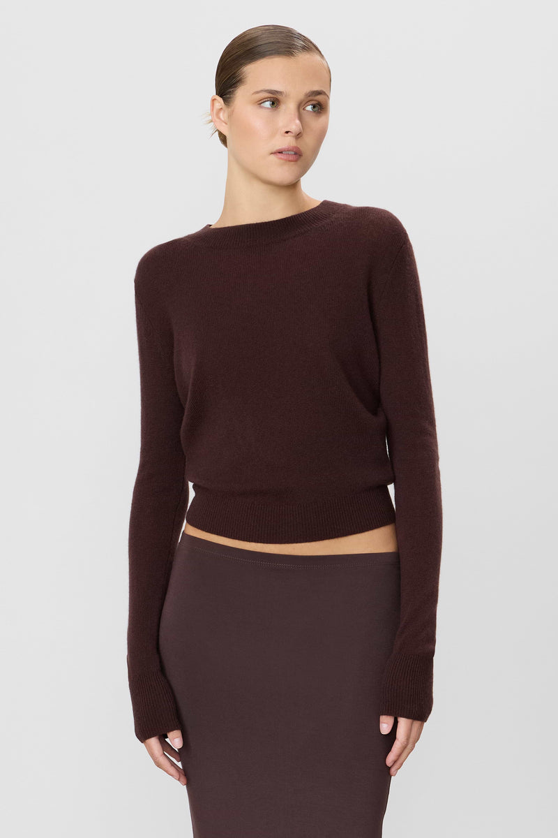 Eterne Francis Sweater- Espresso