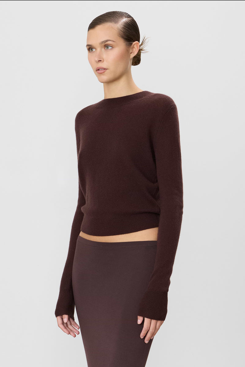 Eterne Francis Sweater- Espresso
