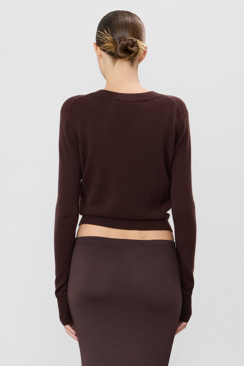 Eterne Francis Sweater- Espresso