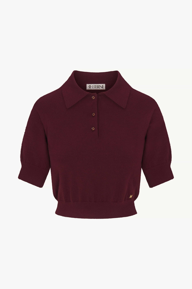 Eterne Journey Top-Oxblood
