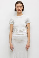 Leset Nando Slim Fit Tee- Cloud Melange