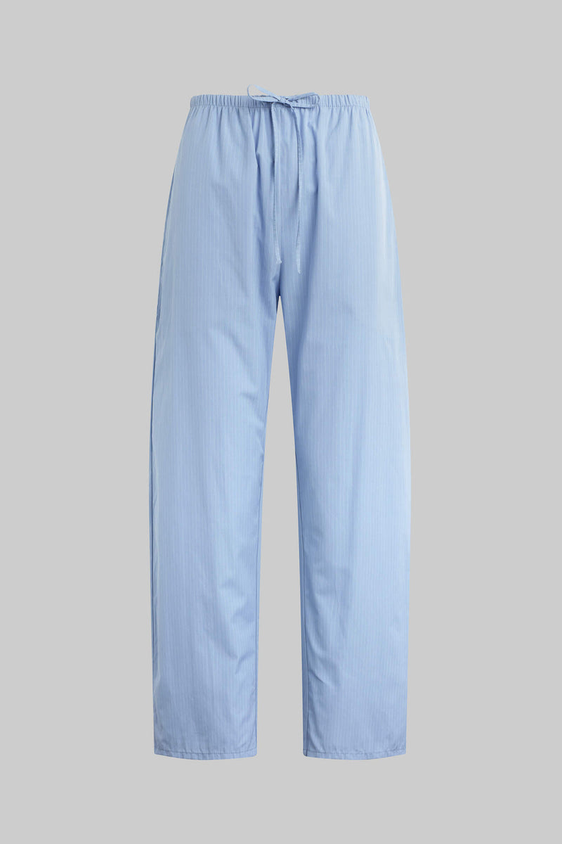 Yoshi Drawstring Pant-Ocean/Parchment