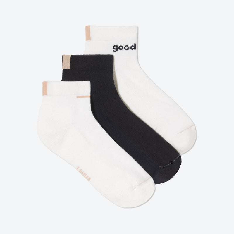 Lunya 3 Pack Organic Cotton Socks