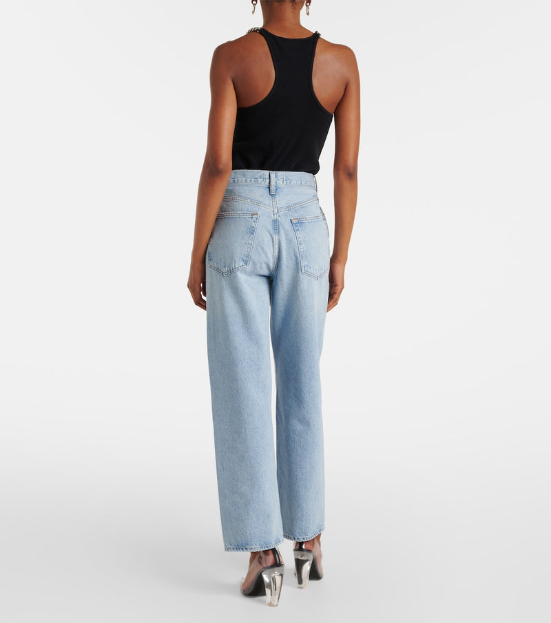 AGOLDE V-Waist Baggy High Rise-Prevail