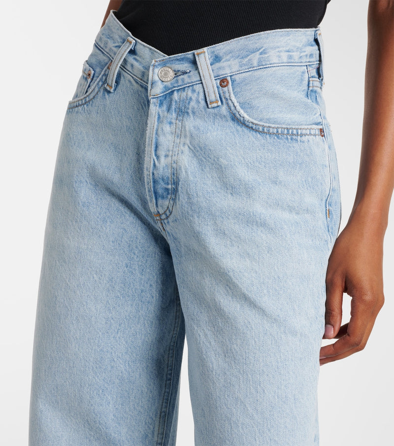 AGOLDE V-Waist Baggy High Rise-Prevail
