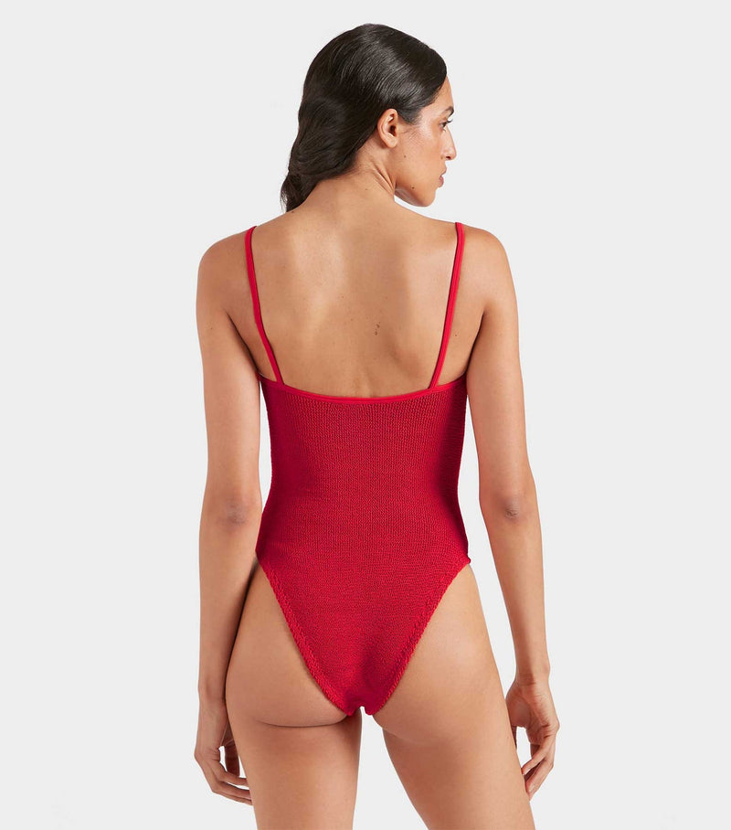 Hunza G Pamela Swim-Red