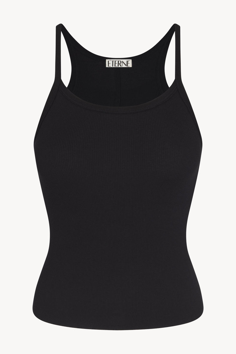 Eterne Rib Tank-Black