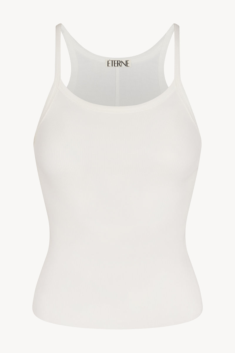 Eterne Rib Tank-Ivory