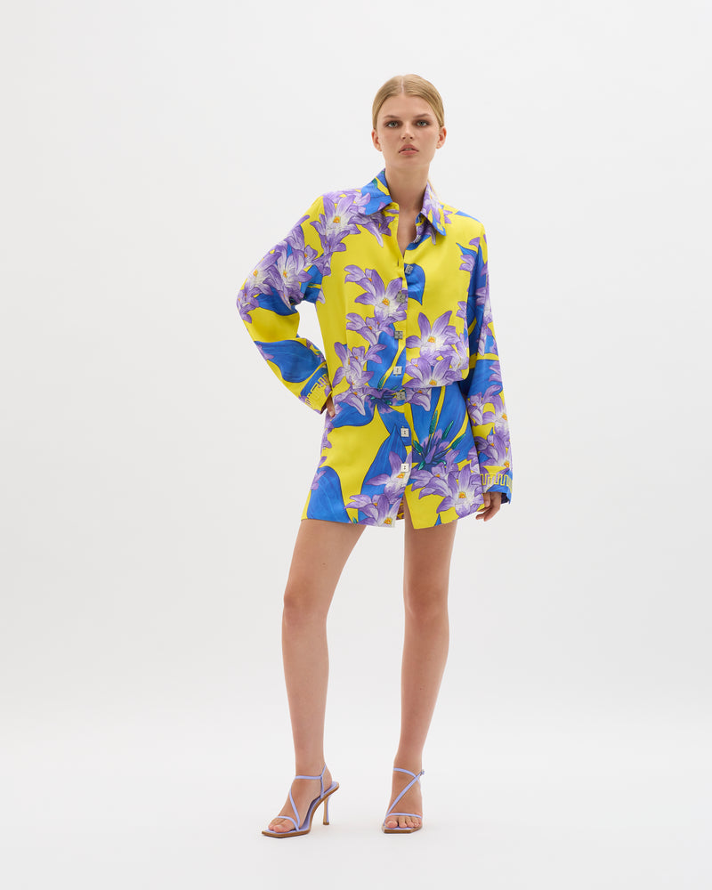Muma World In The Garden Classic Shirt Dress