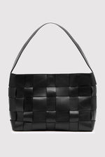 St. Agni Woven Mini Tote- Black