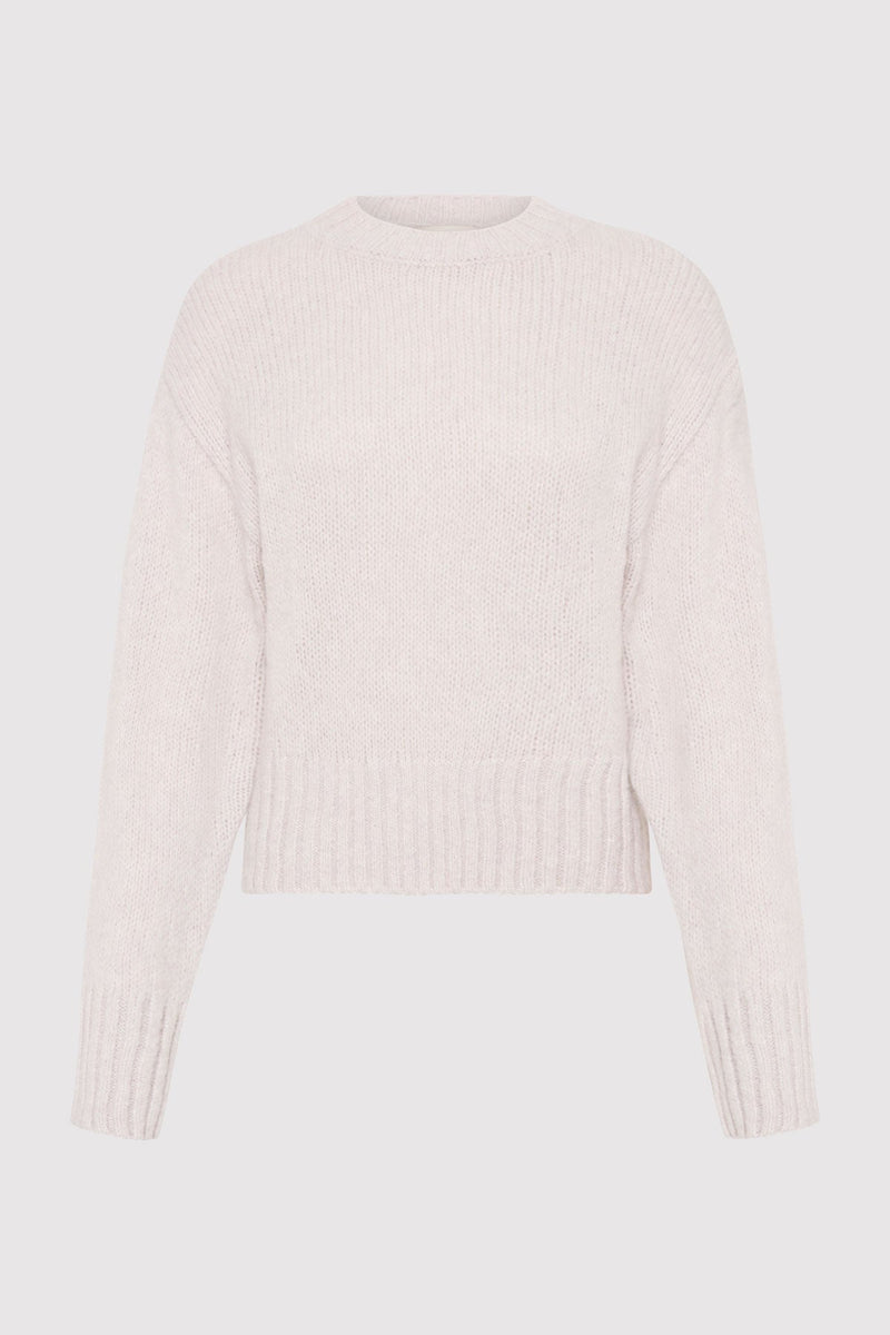 St. Agni Wool Cashmere Blend Sweater - Mist