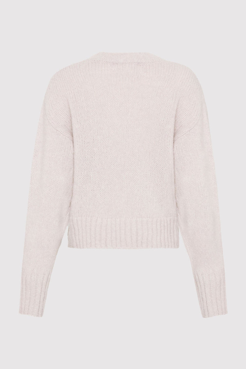 St. Agni Wool Cashmere Blend Sweater - Mist