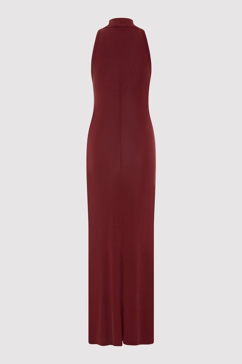 St. Agni Racer Back Jersey Maxi Dress