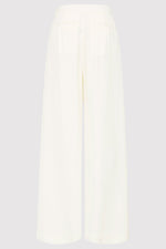 St. Agni Fold Trousers- Off White