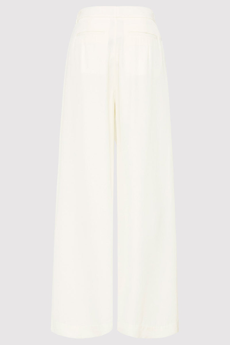 St. Agni Fold Trousers- Off White