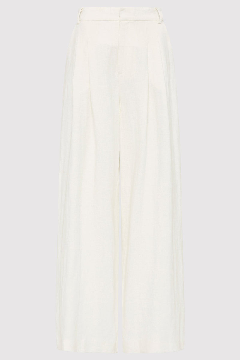 St. Agni Tailored Linen Pants