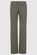 St. Agni Raw Edge Pants - Smokey Olive