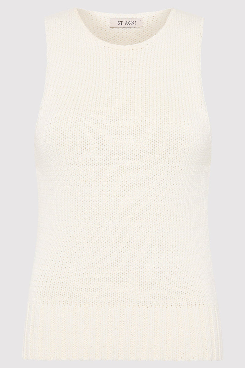 St. Agni Linen Silk Blend Tank