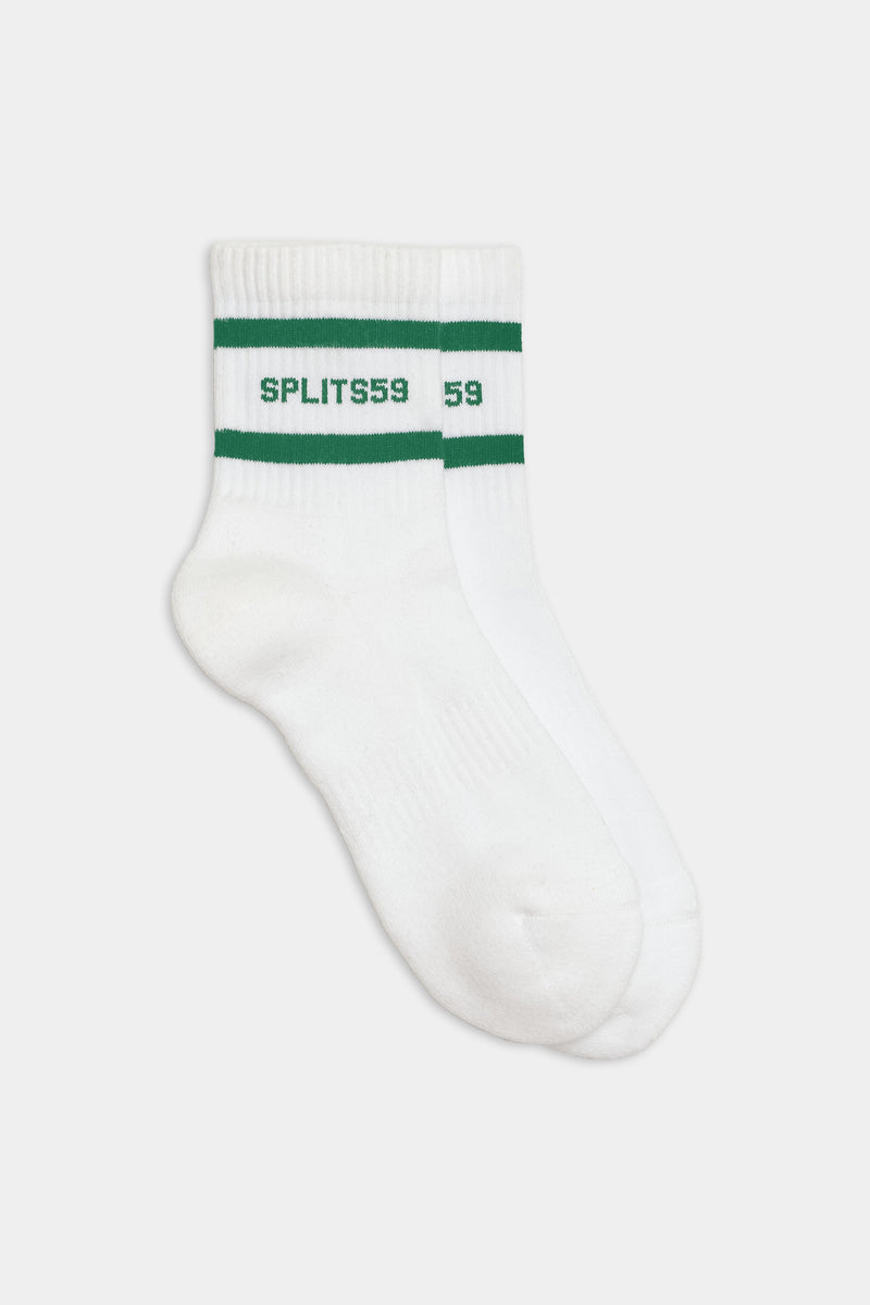 Splits59 Logo Stripe Quarter Sock