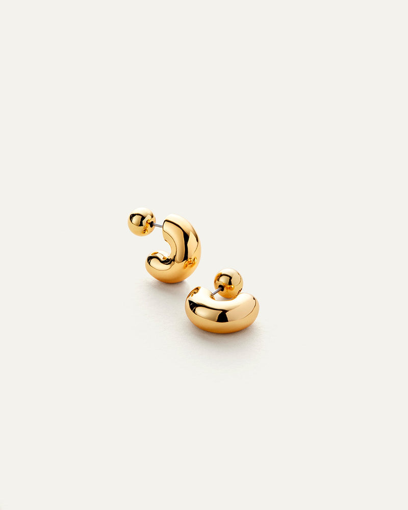 Jenny Bird Tome Hoop Small-Gold