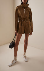 AGOLDE Lydia Nylon Shorts
