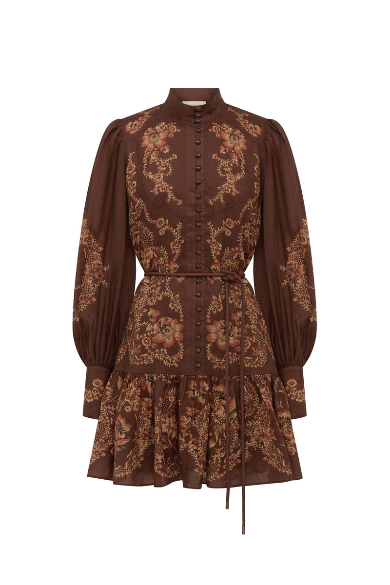 Alemais Seraphina Mini Dress Morandi Alemais Seraphina Mini Dress Morandi