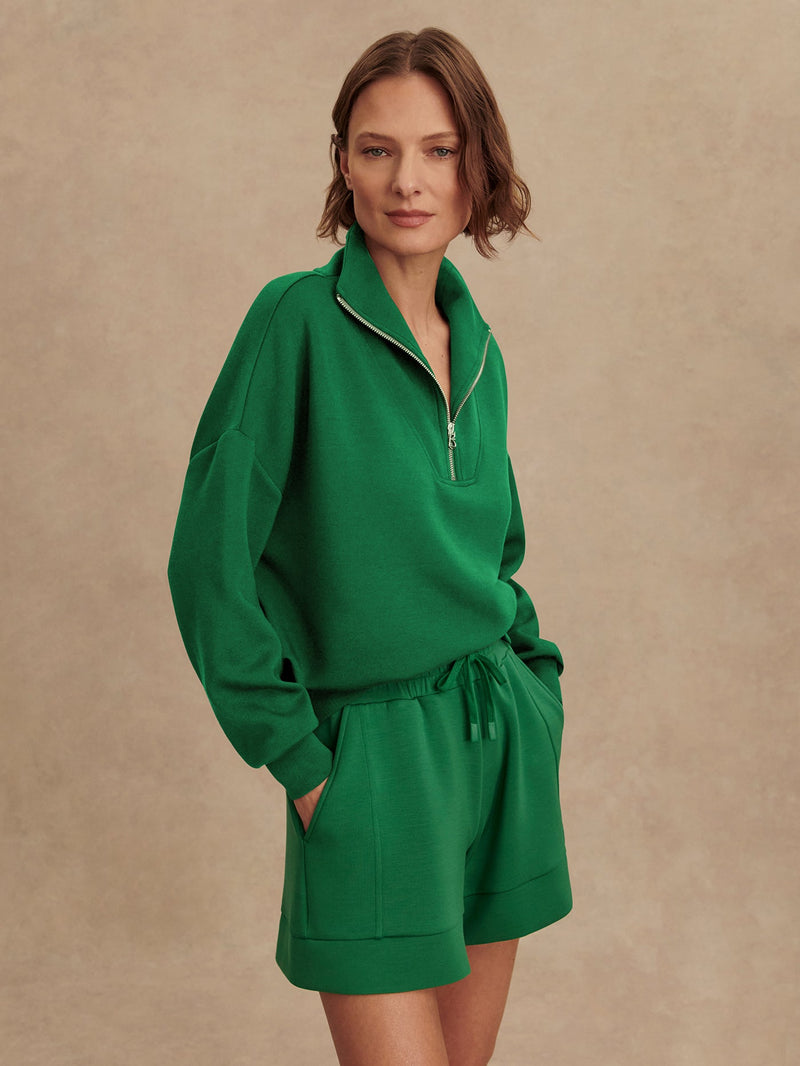 Varley Hawley Half Zip Sweatshirt